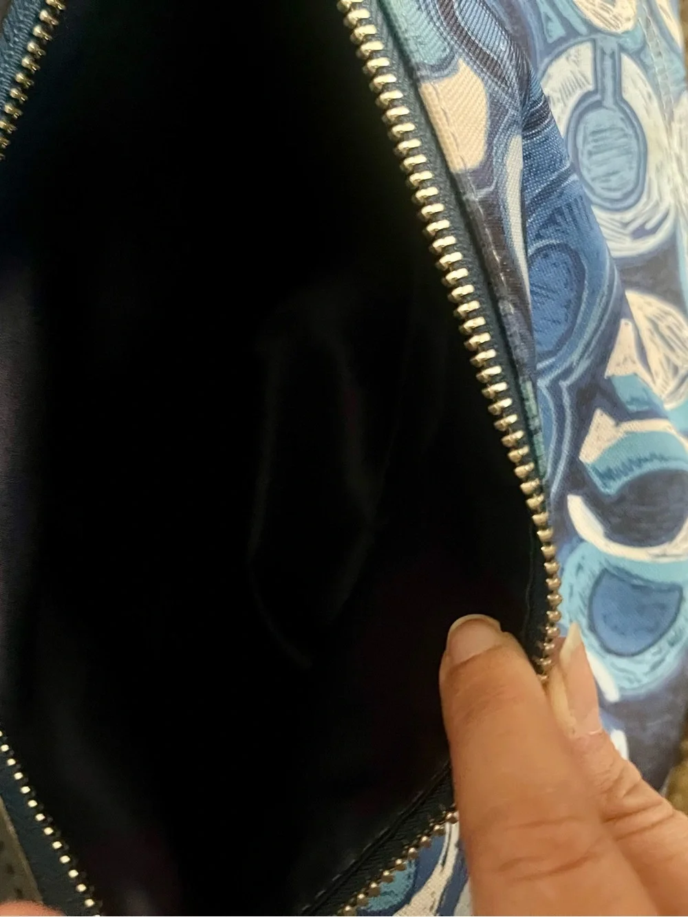 EUC Coach Poppy Signature Pop C Denim Glam Tote bag Three Hangtags C122019881 - Picture 13 of 15